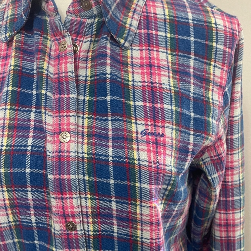 Guess Multicolor Plaid Shirt - Picture 2 of 7